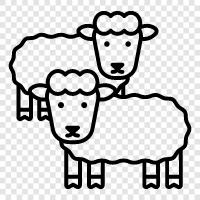 sheep farming, sheep ranching, sheep farming businesses, sheep ranching businesses icon svg