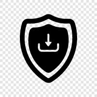 Shield app, Shield TV, Shield remote, Shield security icon svg