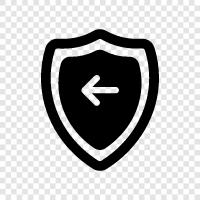 shield left side, shield left arm, shield left hand, shield left leg icon svg