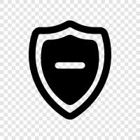 Shield, Minus, Shields, Technology icon svg