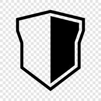 Shielding, Security, Protection, Shield icon svg