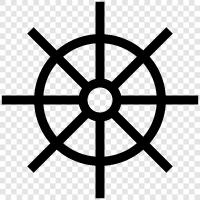 ship steering, steering a ship, ship s steering, ship s navigation icon svg