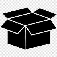 shipping box, shipping box container, shipping container, shipping container for delivery Значок svg