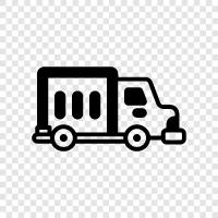 nakliye konteyneri, nakliye, freight, nakliye kamyonu ikon svg