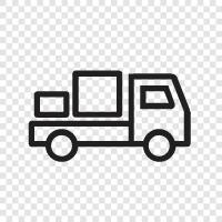 shipping, truck, freight, transport icon svg