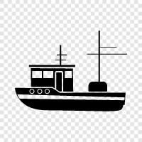 shipping, cargo, cargo vessel, ocean icon svg