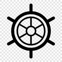 Versand, Ozean, Fracht, Frachtschiff symbol