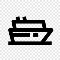 gemi kazası, maritime, cargo, voyage ikon svg