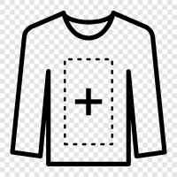 shirt, tshirt, crew neck, vneck icon svg