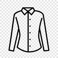 Shirt, Collar, Cuff, Sleeve icon svg