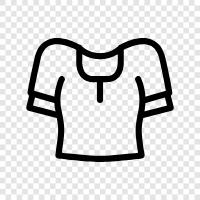 shirt, dress, women, girls icon svg