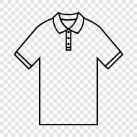 shirt, polo, shirt color, shirt style icon svg