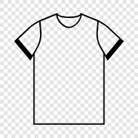 shirt, tank top, vneck, crew neck icon svg