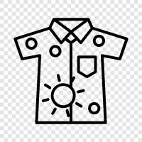 shirt, shirt beach, sun, summer icon svg