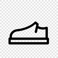 shoes, sandals, boots, sneakers icon svg