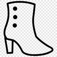 shoes, footwear, sandals, pumps icon svg