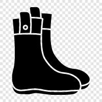 shoes, boots, footwear icon svg