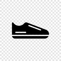 shoes, sneakers, athletic, sports icon svg