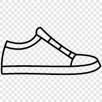 shoes, sandals, boots, footwear Значок svg