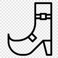 shoes, boots icon svg