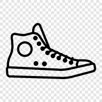 shoes, sneakers, shoes for women, fashion sneakers icon svg