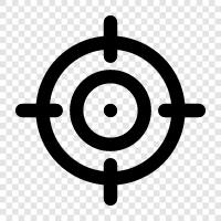 shooting, rifle, pistol, shooting range icon svg