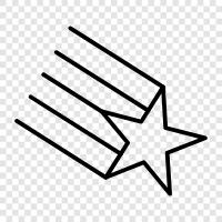 Shooting Star icon svg