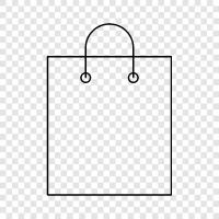 shopping bag, shopping bags, grocery bags, reusable bags icon svg