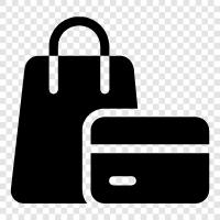 Shopping Bags, Shopping Trolley Bags, Shopping Bag Holder, Shopping icon svg