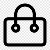 Einkaufstaschen, Einkaufstasche, Einkaufstasche Halter, Warenkorb symbol