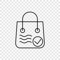 Shopping Bags, Grocery Bag, Shopping Cart, Checkout Bag icon svg