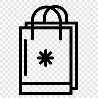 Shopping Bags, Shopping Totes, Shopping Backpack, Shopping Cart icon svg