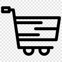 Einkaufswagen Software, Einkaufswagen Management, Einkaufswagen System, Einkaufswagen symbol