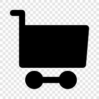 Einkaufswagen Software, Einkaufswagen, ECommerce Einkaufswagen symbol