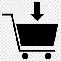 Einkaufswagen Software, eCommerce, OnlineShopping, Einkaufswagen symbol