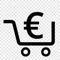 Einkaufswagen Software, ECommerce, Einkaufswagen symbol