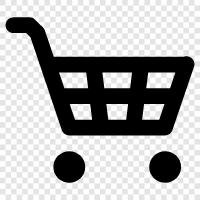 Einkaufswagen, Einkaufskorb, Einkaufswagen Software, eCommerce symbol