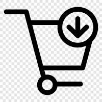 shopping, groceries, supermarket, food icon svg