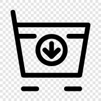 shopping, groceries, food, grocery icon svg