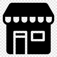 shopping, retail, store, clothing icon svg