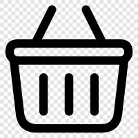 shopping, groceries, produce, bakery icon svg