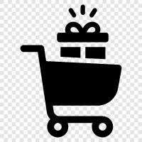 shopping, groceries, food, delivery icon svg