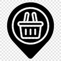 shopping mall, shopping centre, shopping district, shopping avenue icon svg