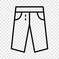 Shorts, Khakis, Frachtshorts, Jeans symbol