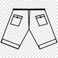 shorts for women, shorts for men, summer shorts, cotton shorts icon svg