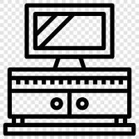 shows, movies, online streaming, online TV icon svg