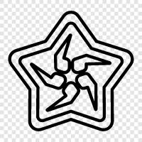 shuriken star game, shuriken star android, shuriken, shuriken star icon svg