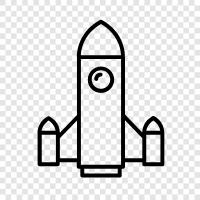 Shuttle, Orbit, Flug, Raumsonde symbol