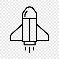 Shuttle, Space Shuttle Programm, Space Shuttle Mission, Space Shuttle Start symbol