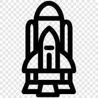 shuttle, space shuttle program, shuttle orbiter, space shuttle program history icon svg